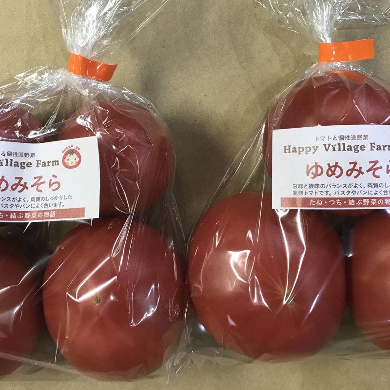 やさいバス/ゆめみそらトマト (小袋500g詰め)