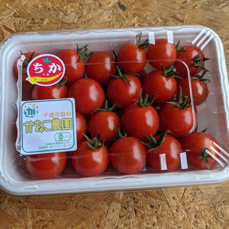 やさいバス/有機ミニトマト「CF千果」500g×1パック