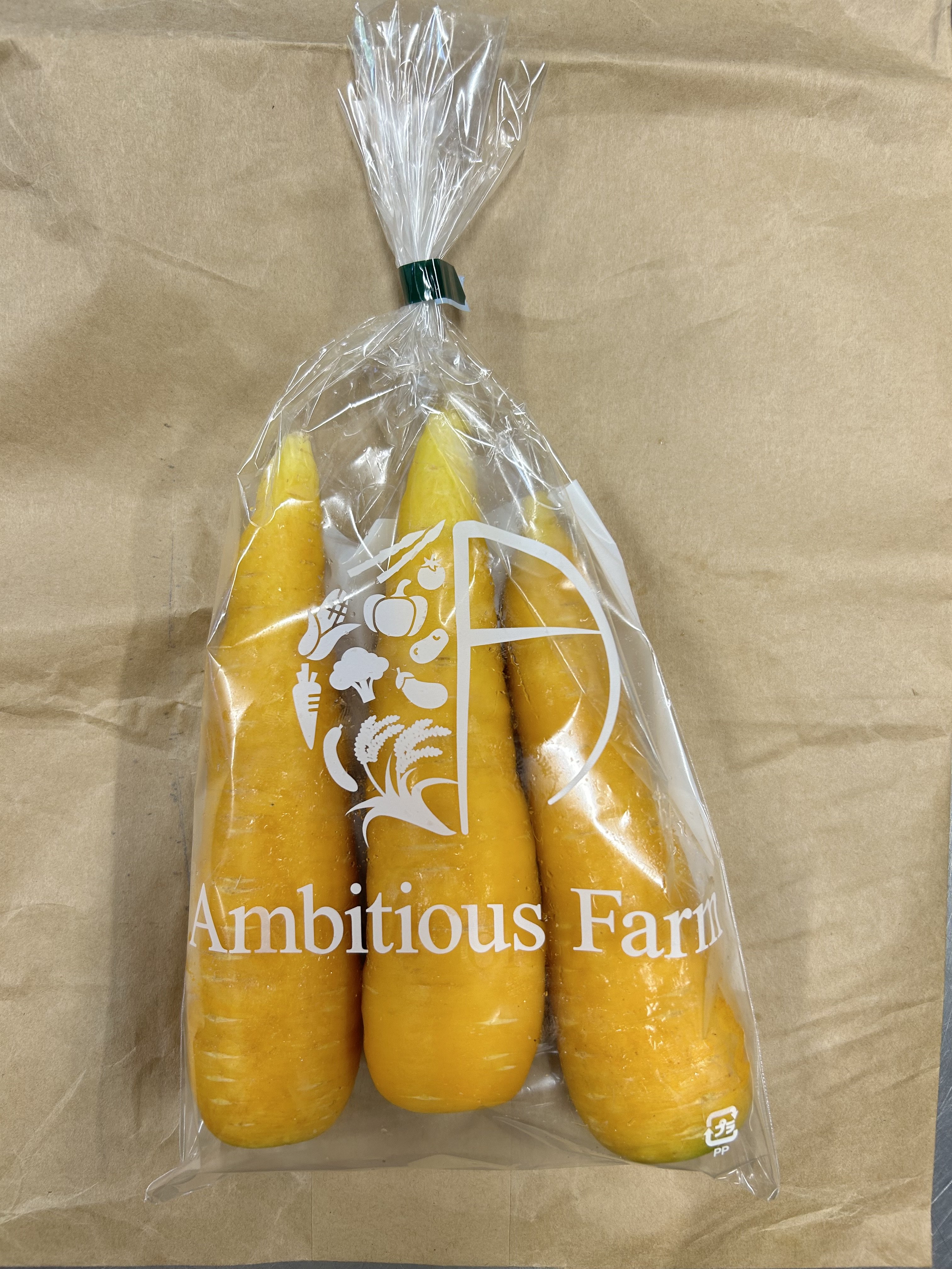 やさいバス/北海道江別産 にんじん（金美）400g/袋入り