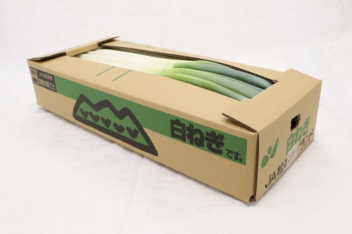 やさいバス/JA松本ハイランド産 白ネギ 2L 30本 約5㎏